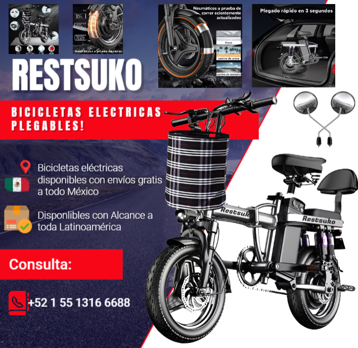 Bicicletas Eléctricas Restsuko
– Restsuko Bici