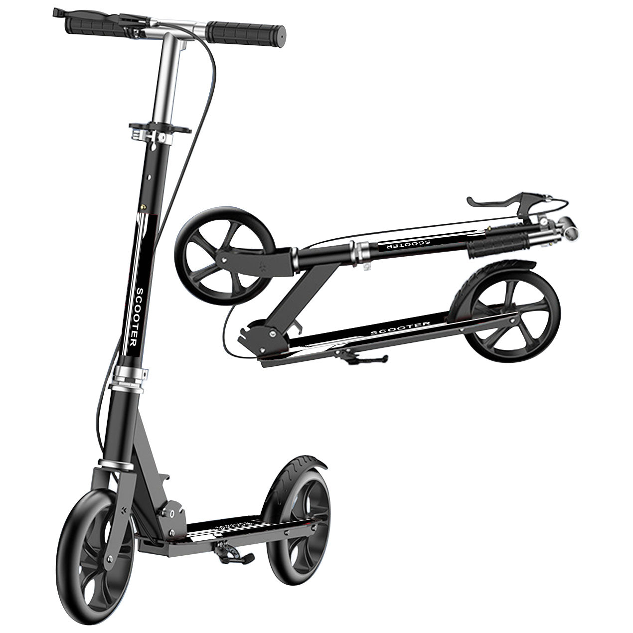 Vaguelly Asiento Plegable Ajustable Cojín Acolchado de Plástico y Estructura Resistente para Mayor para Patinete Infantil en Niños Vaguelly Asiento Plegable Ajustable Cojín Acolchado de Plástico y Estructura Resistente para Mayor para Patinete Infantil en Niños