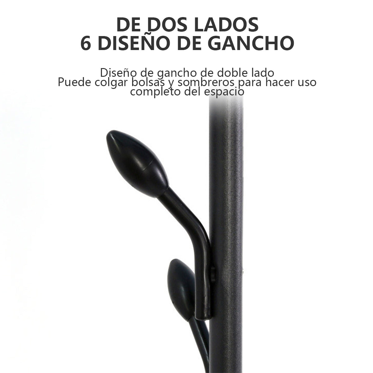 Perchero Organizador Hogar Ropa Armario Closet Rack Metálico Tres Águila