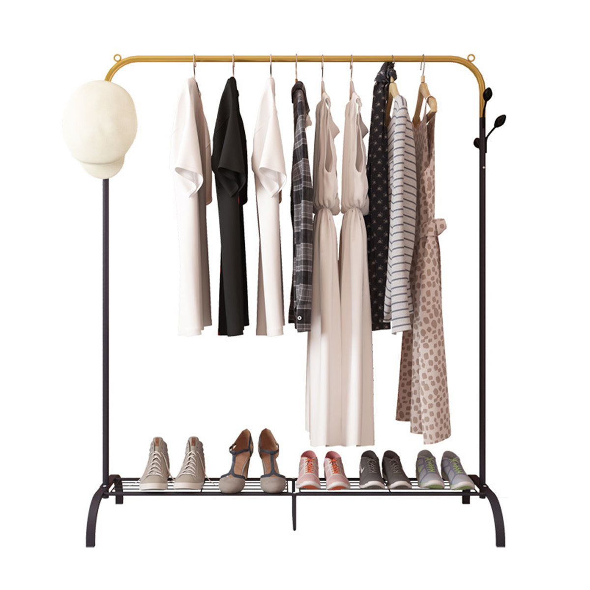 Perchero Organizador Hogar Ropa Armario Closet Rack Metálico Tres Águila