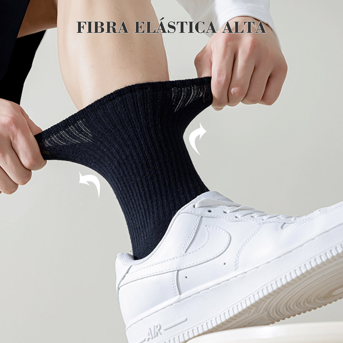 2 Pares Calcetines Largos Hombre Dama Adolescente Comodo Algodon Deportivo Transpirable y Cómodo para Resistir el Bolas Restsuko Bici
