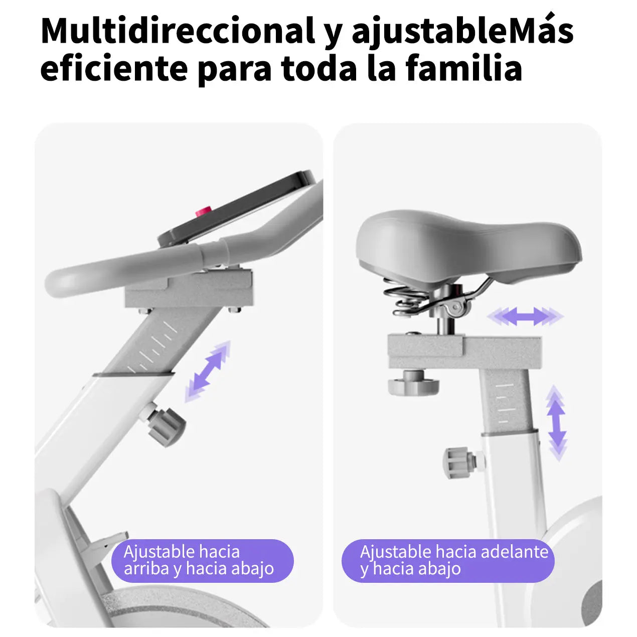 Bicicleta de Ejercicio Grande Fija Deportiva Spinning Restsuko