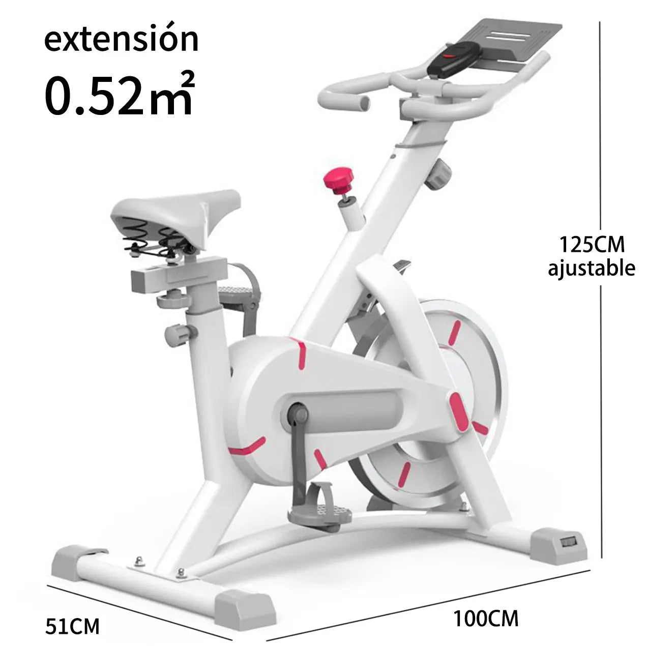 Bicicleta de Ejercicio Grande Fija Deportiva Spinning Restsuko