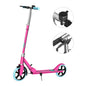 Patin Scooter con Freno De Mano Plegable Ajustable para Niños y Adultos Color Rosa