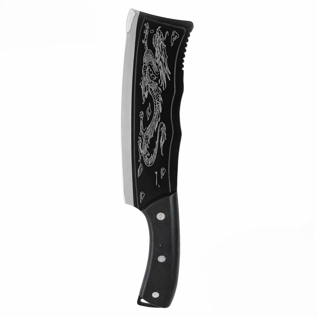 Cuchillo De Cocina Profesional Pesado De Hueso con Diseño Único para Carnes y Verduras Cuchillo de Carnicero