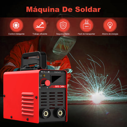 Máquina Soldadora Inverter De Soldar Portatil 60hz 110v Tres Águila