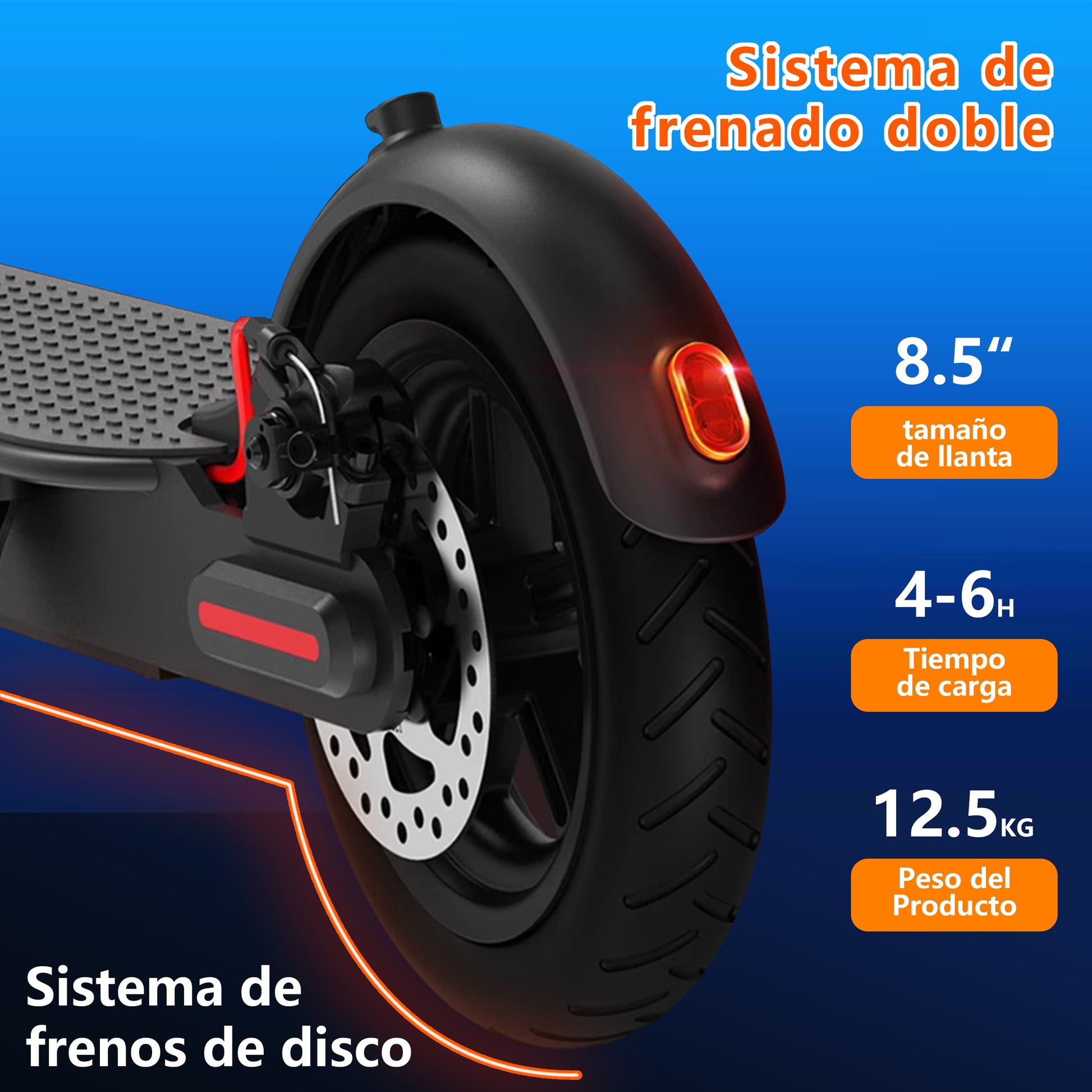 Scooter Eléctrico Restsuko con Asiento 35 Km/h Plegable Restsuko