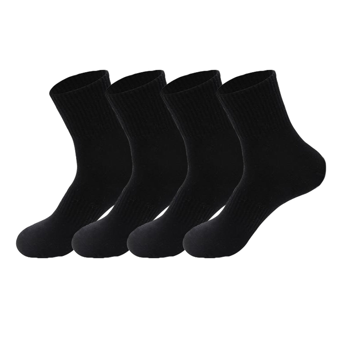 2 Pares Calcetines Largos Hombre Dama Adolescente Comodo Algodon Deportivo Transpirable y Cómodo para Resistir el Bolas Restsuko Bici