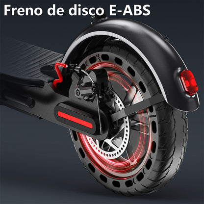 Scooter Patinete Eléctrico 36v 7.8ah Y Negro 35km/h Plegable