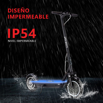 Scooter Eléctrico Patín Plegable Con Luz Led 7 Colores