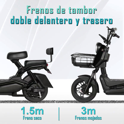 Bicicleta Electrica 48km/h Potente Autonomia Real 80km 900w