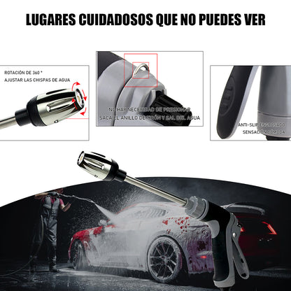 Pistola de agua Para Lavado de Autos Portatil Hidrolavadora Funcional para lavar carro