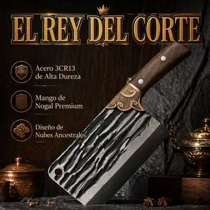 Cuchillo De Cocina Profesional Pesado De Hueso con Diseño Único para Carnes y Verduras Cuchillo de Carnicero