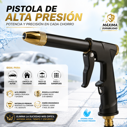 Pistola de agua Para Lavado de Autos Portatil Hidrolavadora Funcional para lavar carro