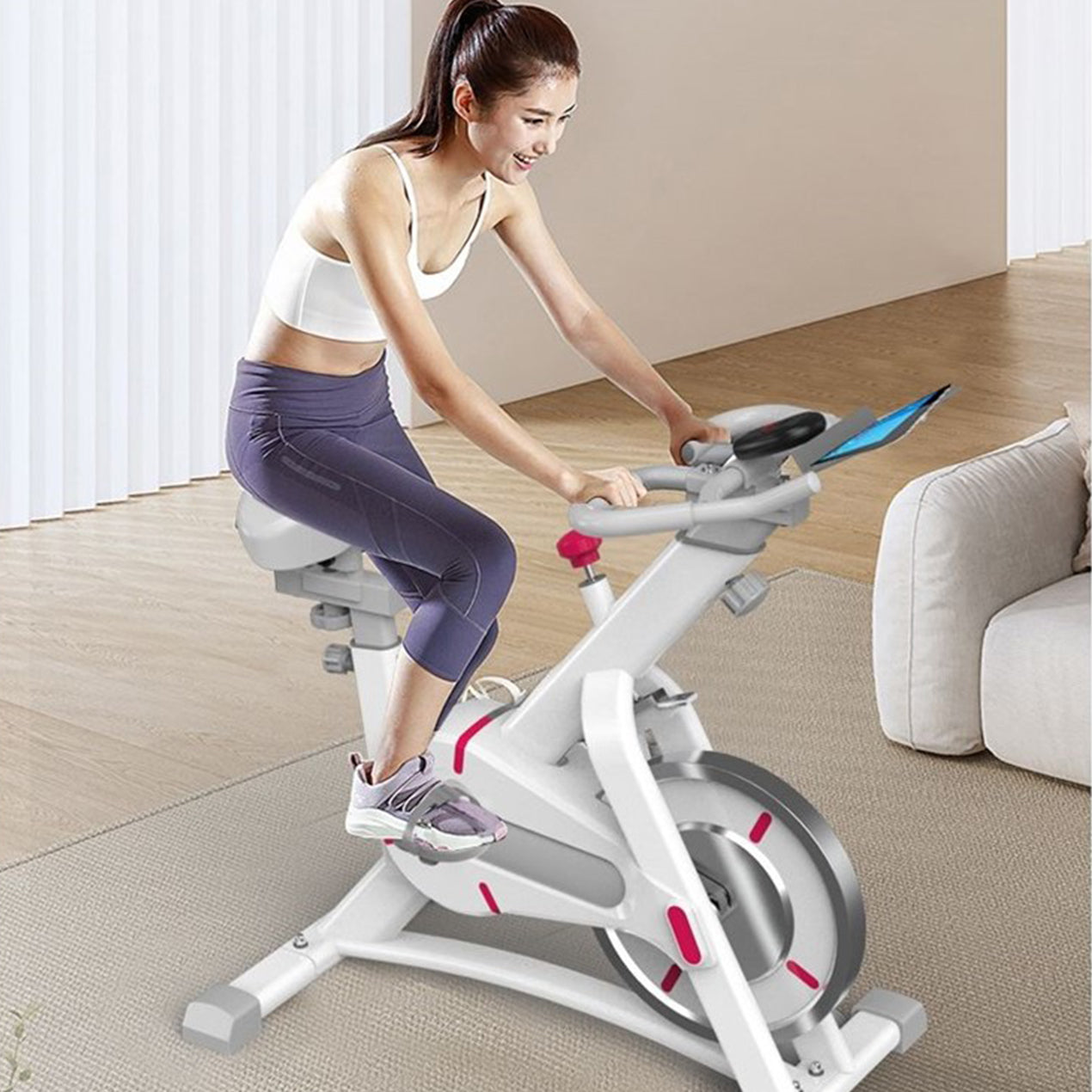 Bicicleta de Ejercicio Grande Fija Deportiva Spinning