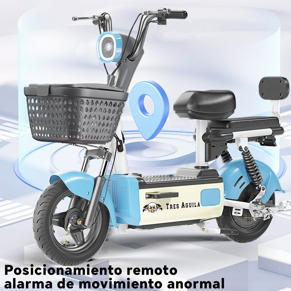 Bicicleta Eléctrica grande 100% Digital 50km/h Autonomía 70km - Restsuko Bici